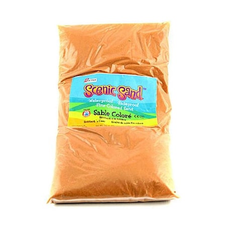 Scenic Sand Activa 5 lbs Bag of Colored Sand, Harvest SC81437
